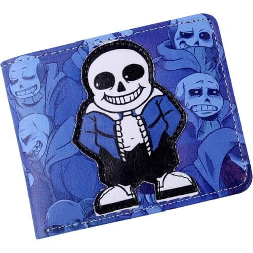 Games Undertale Sans Wallet Credit ID Card Holder Purse
