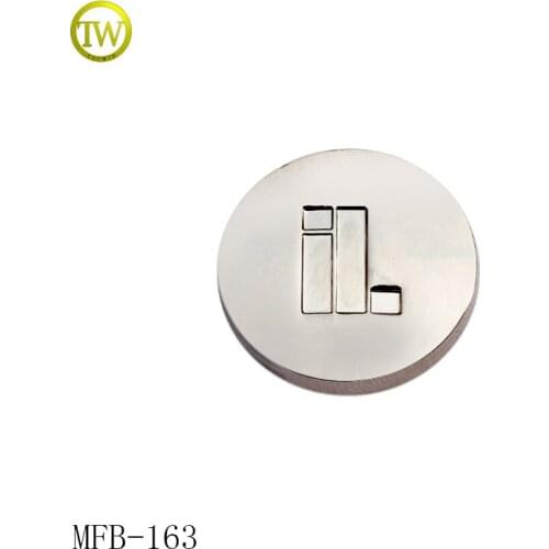 MFB1163 Direct custom metal vintage brass gleaming jeans tack button and rivet for