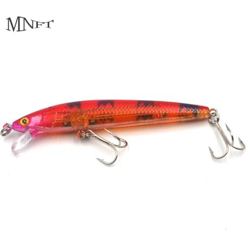 MNFT 2Pcs Fishing Lure 10cm/8.5g Pencil Lure Hard Bait Artificial Bait Fishing Treble Hooks Wobbler Crankbait