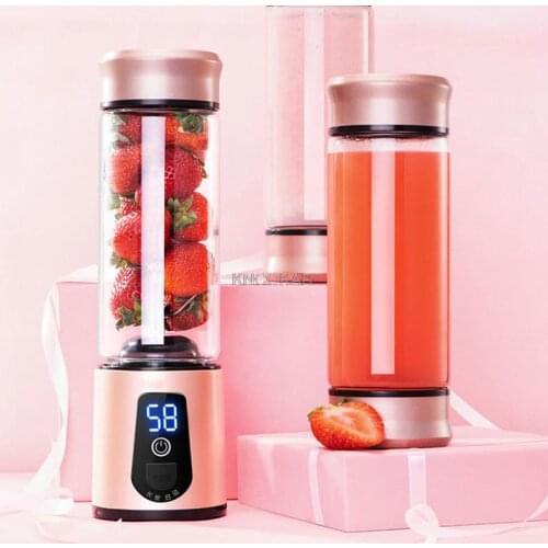 Portable Electric Juicer Blender USB Mini Fruit Mixers Juicers Fruit Extractors Food Milkshake Multifunction Juice Maker Machine