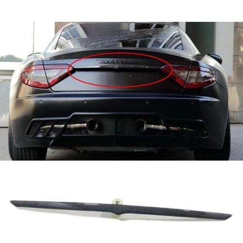 For Maserati GT carbon fiber modified trunk lid trim For GranTurismo car body decoration