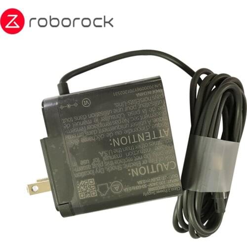 Original Roborock Mace Charger FCC for Roborock H6 Handheld Vacuum Cleaner Accessories Adapter with US Plug Silver Grey