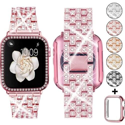 Watch Strap For Apple watch 5 4 band 42mm 38mm Stainless steel iwatch 5 4 band watch strap bracelet Watch Accessories 44mm 40mm