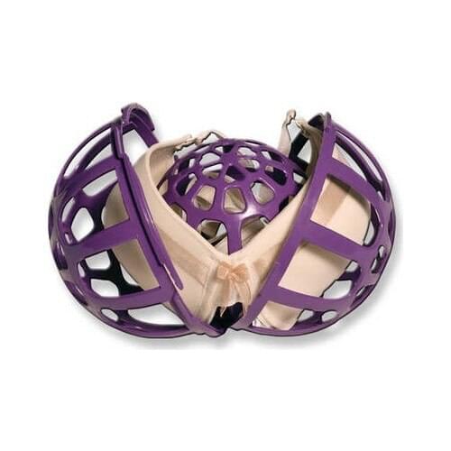 Women Fashion Double bra laundry ball cleaner laundry ball bubble bra protector keep washing washing machine cleaning tool