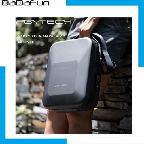 PGYTECH DJI Mavic Air 2 EVA Hard Shell Shoulder Bag Waterproof Handbag for Mavic Air 2 Drone Accessories Carry Case Storage Box