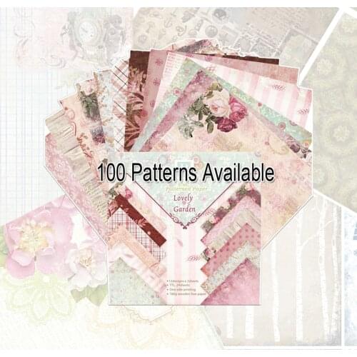 6 Inch Scrapbook Craft Paper Scrapbooking Paper Packs Patterned Paper 24 Sheets