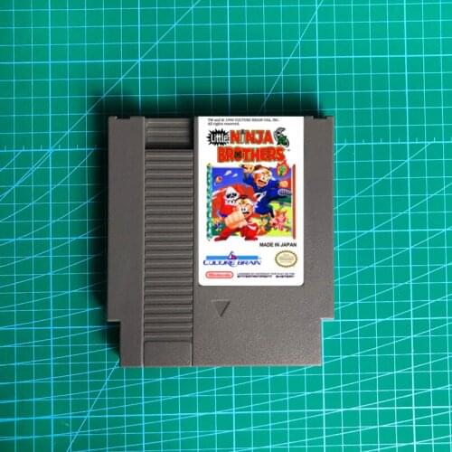 Little Ninja Brothers - 72 pins 8bit game cartridge
