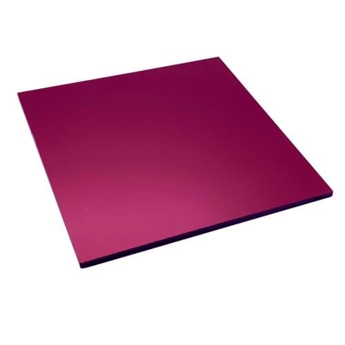 Acrylic/PMMA Pearlescent Metallic Sheets 3.0mm for Jewelries, Crafts, Art Works, Decoration - Wine Red (MT03)