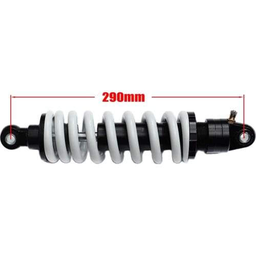 Shock Absorber Struts Aluminium Alloy Shock Absorber Motorcycle Rear Back Suspension Struts for Off-Road Motor ATV 290mm