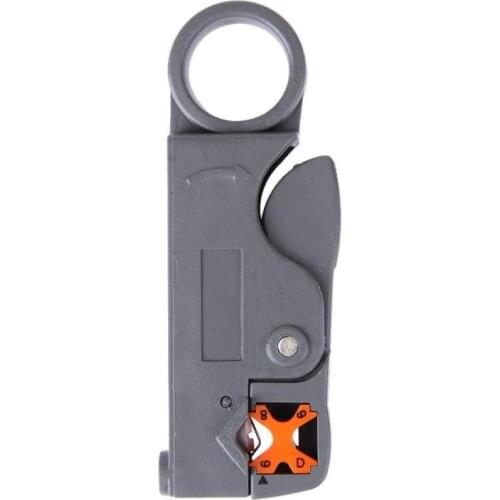 Automatic Stripping Pliers Rotary Coaxial Wire Cable Stripper Knife Wire Stripping Crimping Pliers RG59 RG6 RG7 RG11 Repair Tool