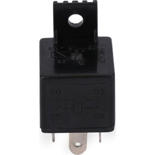 NEW DC 12V/24V Waterproof Car Relay 4 Pin Automotive Relays 80A For Head Light Air Conditioner With Relay Socket