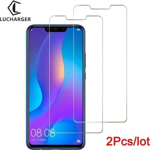 Case for huawei p smart plus 2018 cover tempered glass on huawey huwei hawei psmart smat smar samrt screen protector phone coque