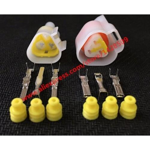 Furukawa 20 Set 3 Pin FW-C-3M-B FW-C-3F-B Female Male Waterproof Electrical Wire Connector Plug Auto Connectors