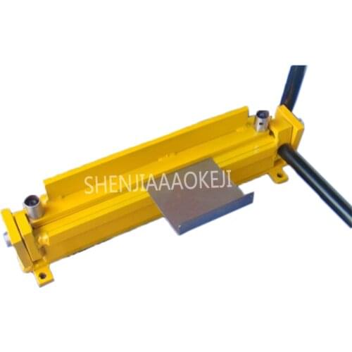 1pc DIY small manual bending machine Folding machine iron Sheet metal bending plate bending machine