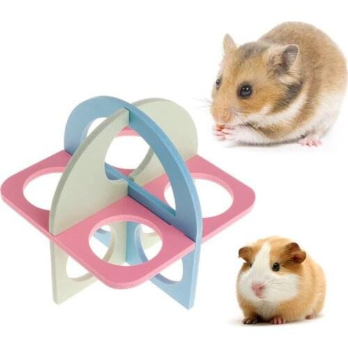 Hamster Exercise Fitness Toys Climb Sport Small Pets Activity Squirrel Chinchilla Guinea Pig Products Colorful Cage