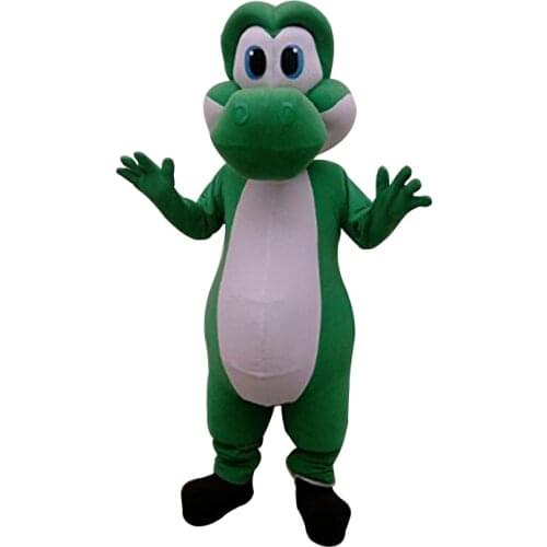 Cosplay Mascot Professional Yoshi Dinosaur Super Mascot Costume