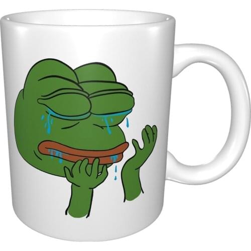 Pepe The Frog Crying Mug Coffee Cup Coffee Mug Cute Mugs The Cup My Orders