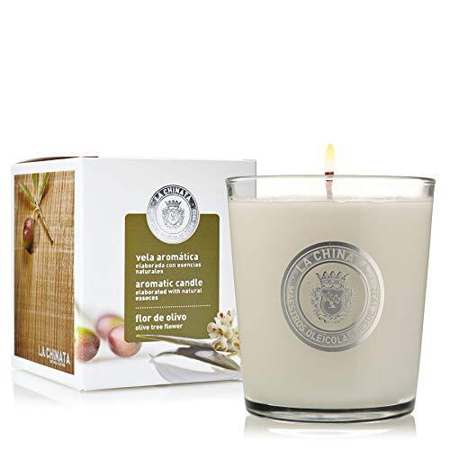 La Chinata-aromatic candle olive flower (400 gr), with natural essences