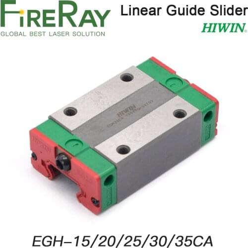 FireRay HIWIN Linear Guide Slider EGH Series EGH15CA EGH20CA EGH25CA EGH30CA EGH35CA use for Linear Rail CNC Diy Parts