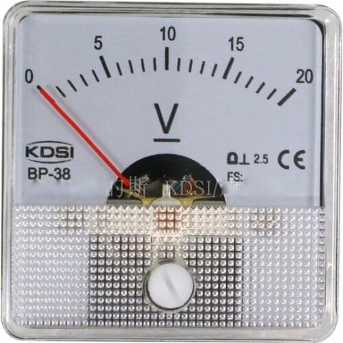 Pointer type small voltmeter BP-38 DC20V DC voltage measuring head