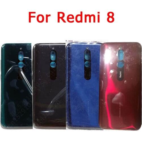 Original for Xiaomi Redmi 8 Back Battery Cover Rear housing cover case with adhensive replacement spare parts