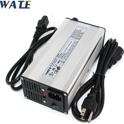 50.4V 6A Electric Power Lithium Lypomer Li-Ion Battery Charger for 44.4V Ebike Chargeur Pile
