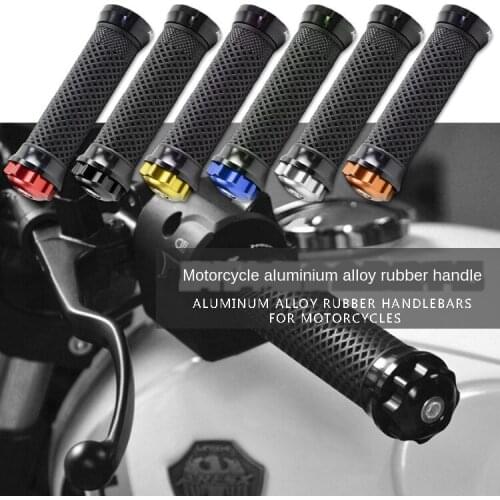Motorcycle Handle Grip Handlebar Grips End cover Cap For YAMAHA SUZUKI 650 400 125 200 250 AN650 AN400 AN125 AN200 Accessories