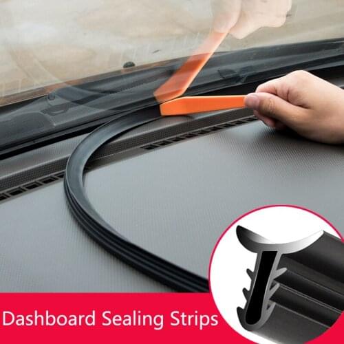 Car Dashboard Sound Insulation Sealing Strips for Ford Focus kuga Fiesta Ecosport Mondeo Skoda octavia Fabia Rapid Yeti