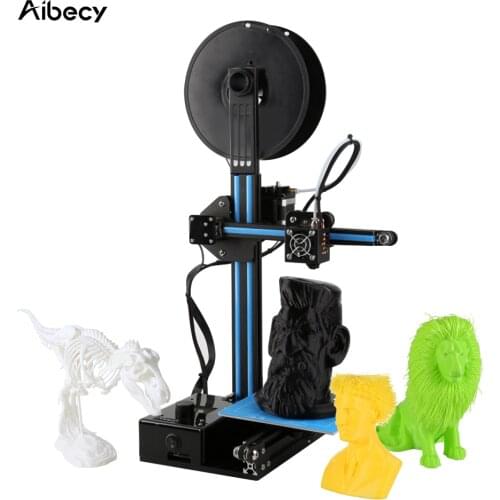 Aibecy Ender-2 3D Printers with Tool Kit 3D Printer High Accuracy Pulley Linear Guide DIY Kit Large Printing Size 150*150*200mm
