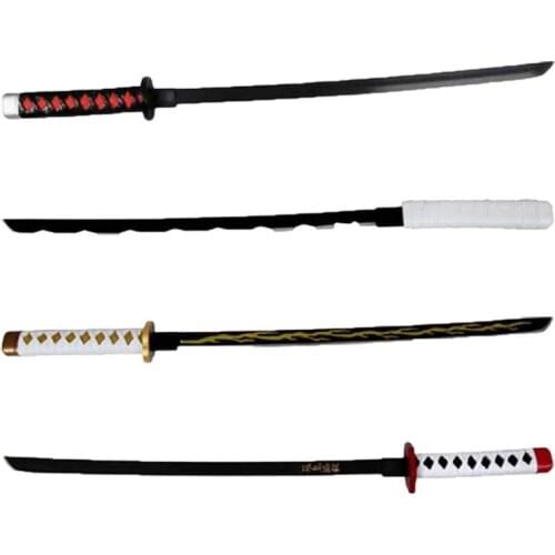 40cm PVC Devils Blade Mini Sword Weapon Knife Prop Manga Demon Slayer Kimetsu No Yaiba Cosplay Samurai Sword Ninja Katana Toys