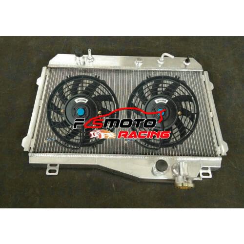 Aluminum Radiator For Toyota Celica Coupe A6 Supra 2.8L 1981-1985 1984 1983 1982 OR WTIH FAN