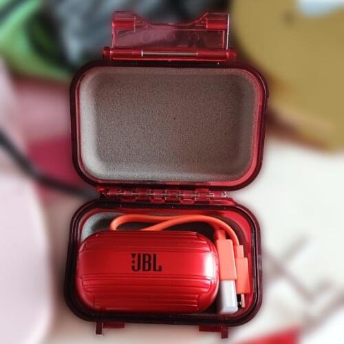 JBL T280 TWS Bluetooth headset storage bag UA FLASH shockproof box wireless Bluetooth sports headset protective cover