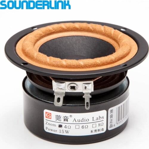 2PCS/LOT Audio Labs 3'' Full Range frequency Speaker 3 inch unit tweeter Medium and bass driver repair DIY home theater