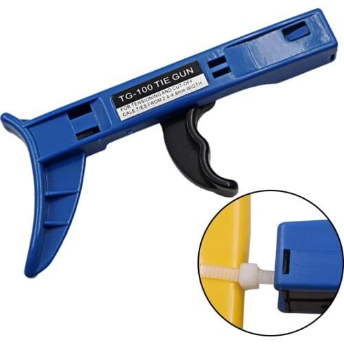 WSFS Hot TG-100 Fastening and cutting tool special for Cable Tie Gun For Nylon Cable Tie, width: 2.4-4.8mm