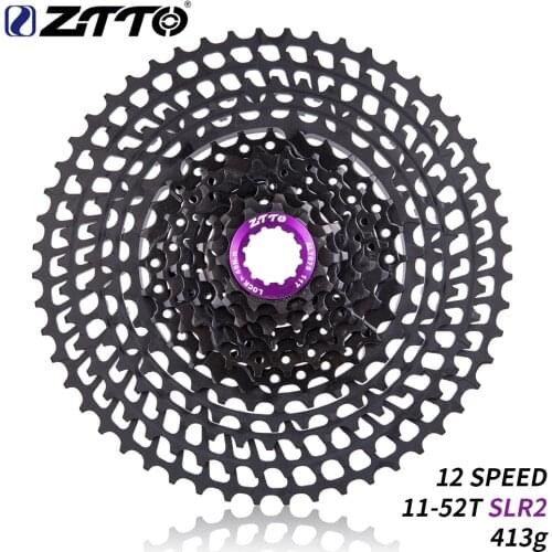 MTB Cassette 12 Velocidades 12v Speed 11-52T SLR 2 12s MTB 12Speed K7 12V 413g CNC Freewheel Gear Cog Ratios 11 52 for HG Hub