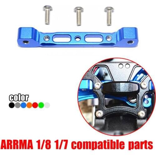 Aluminum alloy front upper swing arm rear arm fixing block for ARRMA 1/8 1/7 MOJAVE/TYPHON/SENTON/KRATON/OUTCAST/TALION AR30379