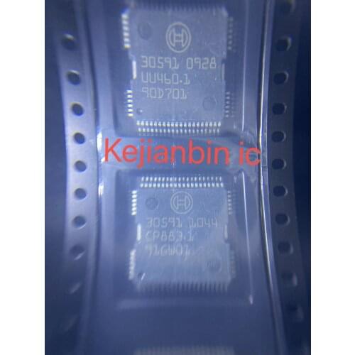 5pcs/Lot 30591 HQFP64 Car engine computer board power driver chip