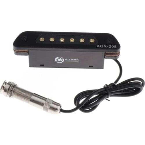 Premium Soundhole Pickup Folk Guitar Replacement Parts AGX-208