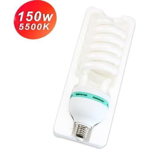 150W Photography Corn Lighting Bulbs E27 Base 5500K LED Bulb Lamps High Bright Daylight For Softbox Photographic Photo Studio
