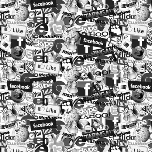 TSAUTOP Size 0.5m x 20m water transfer printing film hydrographic film sticker carton liquid image film TSCR9003