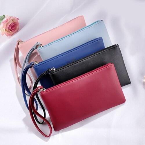 Women Wallet Long Bag Zero Wallets Zipper Multipurpose PU Luxury Fashion Handbag Best Sale-WT