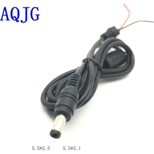 1.2m DC 5.5 x 2.5 5.5*2.5mm Power Supply Plug Connector With Cord / Cable For Toshiba Asus Lenovo Laptop Adapter