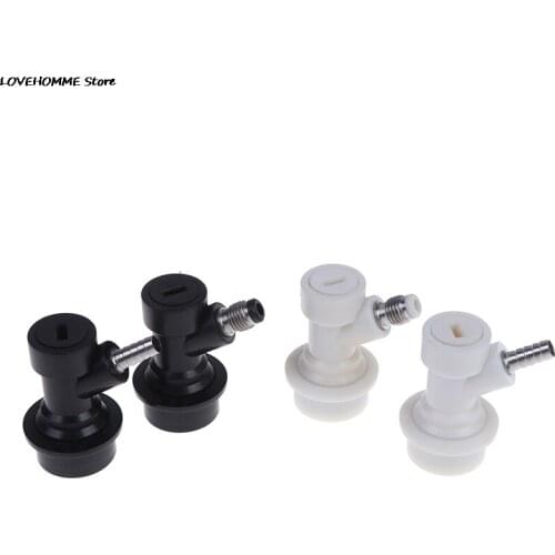 1*Gas/Liquid Ball Lock Corny Beer Keg Disconnects For Cornelius Style Home Brew Bar Accessories