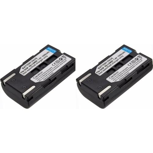 2Pcs 1000mAh SB-LSM80 SB LSM80 Rechargeable Li-ion Camera Battery For SAMSUNG VP-DC175 VP-DC565 VP-DC575 Camcoder z1 Wholesale