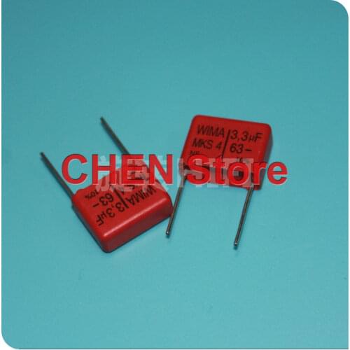 WIMA MKS4 P15 Audio film capacitance 15MM 410NF 420NF 470NF 540NF 680NF 1.2UF 1UF 3.3UF 160V 250V 63V MKP4 MKC4 0.68UF 0.47UF