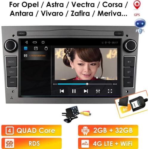 Android 10 2 DIN CAR GPS for opel Vauxhall Astra H G J Vectra Antara Zafira Corsa Vivaro Meriva Veda DVD PLAYER 2din no DVD WIFI