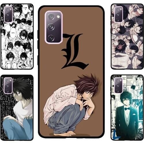 DEATH NOTE L Lawliet For Samsung S20 FE S8 S9 S10 S10e S21 Case For Galaxy Note 20 Ultra Note 10 Plus Coque