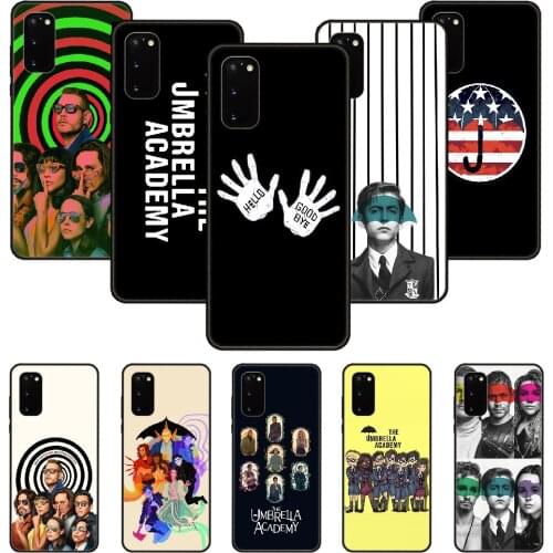 Phone Case For SamSung Galaxy S Note 10 20 7 6 9 8 Plus Edge E Ultra Lite Black Cover Bumper Soft Gallagher TV Umbrella Academy