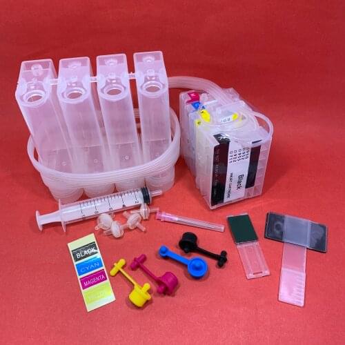 YOTAT Empty 711 CISS ink cartridge for HP711 HP 711 XL Designjet T120 24-in ePrinter T520 24-in ePrinter