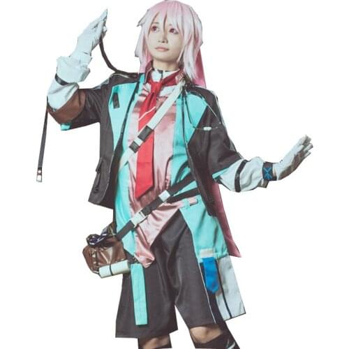 Game Arknights Doctor Ansel Cosplay Costume daily uniform full set outfit Halloween Chrismas Fancy party Costumes For Women men